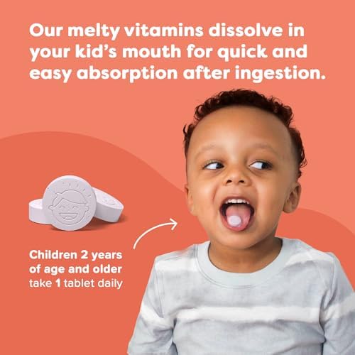 Vitaminas Renzo's Eye Spy con Luteína y Extracto de Arándano, Suplementos para Niños, 30 Tabletas Melty de Naranja Sin Azúcar - imagen 5