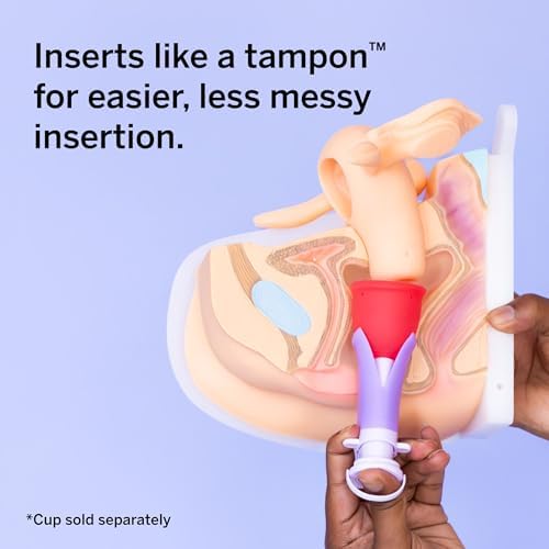 Aplicador de Copa Menstrual Pixie - Se Inserta Como un Tampón - Ideal para Mujeres con Uñas Largas - Propiedades TPE Autodesinfectantes - Incluye - imagen 2