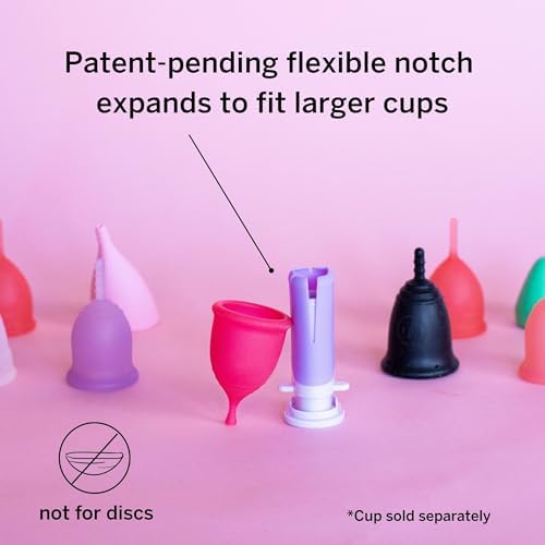 Aplicador de Copa Menstrual Pixie - Se Inserta Como un Tampón - Ideal para Mujeres con Uñas Largas - Propiedades TPE Autodesinfectantes - Incluye - imagen 3