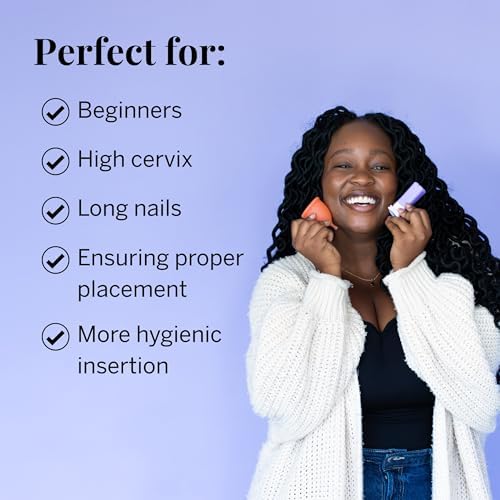 Aplicador de Copa Menstrual Pixie - Se Inserta Como un Tampón - Ideal para Mujeres con Uñas Largas - Propiedades TPE Autodesinfectantes - Incluye - imagen 4