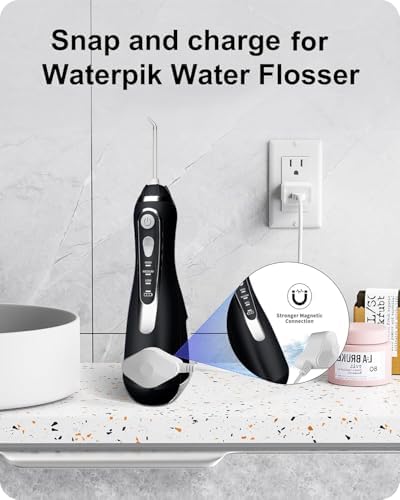 Cargador VHBW para irrigador bucal Waterpik WP-580, reemplazo para modelos WP-580, WP-582, WP-583 y WP-587 (no compatible con WP-560) - imagen 5