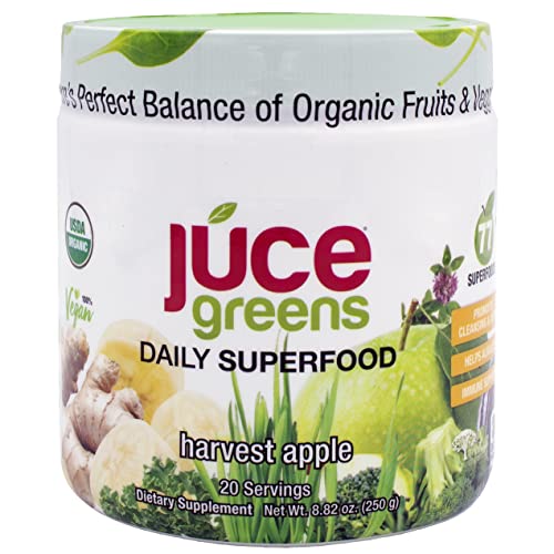 Terra Kai Organics JUCE Polvo Verde Superfood, Suplemento Orgánico de Frutas y Verduras con 77 Superalimentos y Mezcla de Prebióticos y Probióticos, - imagen 6