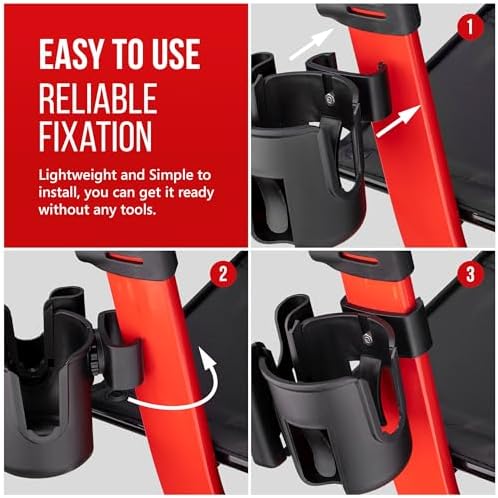 Soporte para Taza y Teléfono Clip-On – Diseñado Exclusivamente para Ser Compatible con Andadores Nitro de Drive Medical - imagen 5