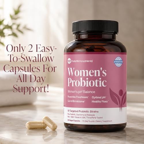 Probióticos Vaginales Pure Micronutrients para Mujeres - Apoyo contra Olores y Picazón - Salud Vaginal con Arándano, Lactobacilos y Prebióticos - - imagen 6