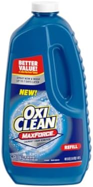 Kit de OxiClean Max Force: Spray Quitamanchas para Ropa 12 fl oz + Botella de Recarga de 48 fl oz, Total 60 fl oz - imagen 3