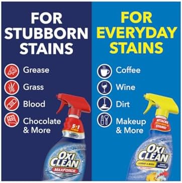 Kit de OxiClean Max Force: Spray Quitamanchas para Ropa 12 fl oz + Botella de Recarga de 48 fl oz, Total 60 fl oz - imagen 8