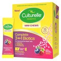Culturelle® Complete Mini-Chews 3 en 1 Probióticos Diarios para la Salud Digestiva con Prebióticos y Postbióticos, Sabor a Frutas Mixtas, 28 Unidades - imagen 1