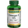 Aceite de Pescado Omega-3 + D3 de Nature's Bounty 1200mg / Vitamina D3 1000UI 90 gelatinas suaves - imagen 1