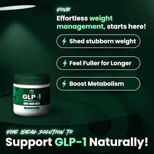 Suplemento GLP-1 MAX de PURE HEALTH para Hombres y Mujeres, Probiótico Akkermansia - Suplementos Naturales GLP-1 | 120 Tabletas, Suministro para 4 - imagen 2
