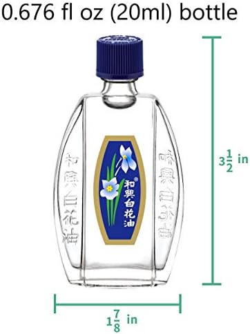 Bálsamo Analgésico Externo Aceite de Flor Blanca 20ml, Alivio del Dolor, Importación Auténtica de EE. UU. (Paquete de 2) - imagen 2
