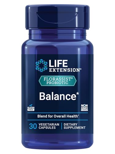 Life Extension FLORASSIST® Probiotic Balance, Salud Digestiva, Soporte Inmunológico, 7 cepas, 15 mil millones de CFUs, 30 Cápsulas Vegetarianas y Sin - imagen 3