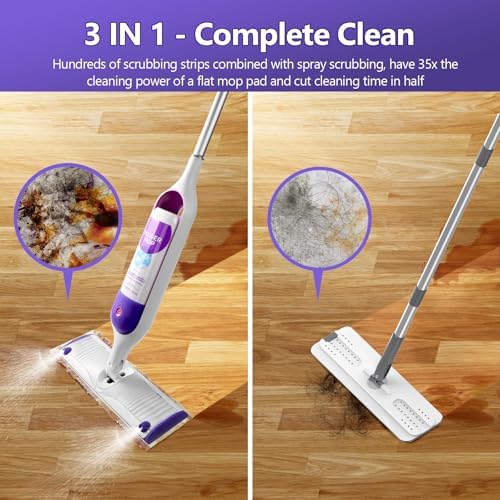 Recargas para Power Mop, 24 Paquetes Desechables para Swiffer Powermop - Absorbentes, Limpieza Rápida, Multi-Superficie, [Empaque No Aspirado] - imagen 3