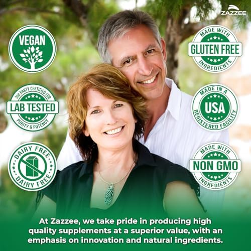 Zazzee Extracto de Bergamota Cítrica Extra Fuerte 200:1, 1200 mg, 80% Polifenoles, 120 Cápsulas Veganas, Apoyo al Corazón y Sistema Inmunológico, No - imagen 5