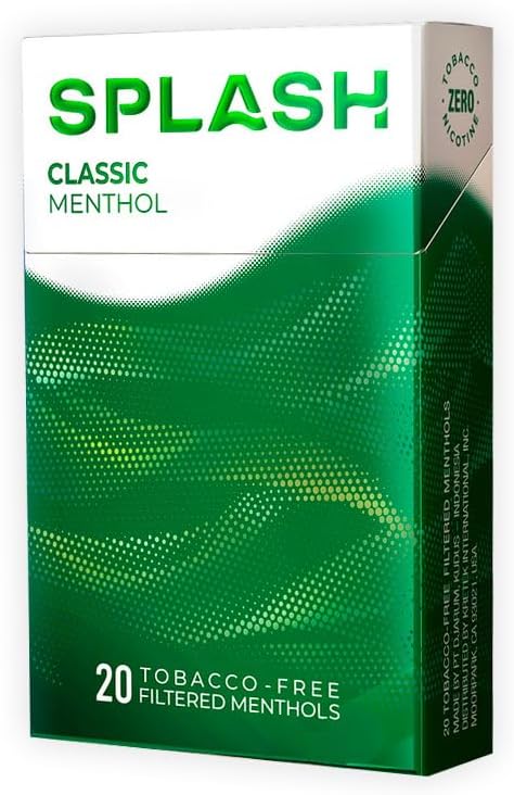 Cigarrillos Herbales Splash de Djarum - Mentol Clásico (Cartón de 10 Paquetes) - imagen 2