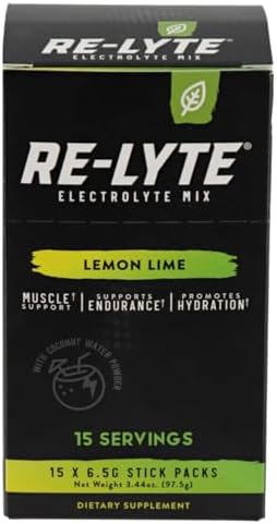 Mezcla de Bebida Electrolítica RELYTE Re-Lyte Limón Lima 15 Porciones 3.44 oz. - imagen 1