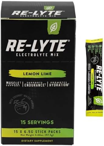 Mezcla de Bebida Electrolítica RELYTE Re-Lyte Limón Lima 15 Porciones 3.44 oz. - imagen 2