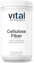 Vital Nutrients Polvo de Fibra de Celulosa - 375g - Suplemento de Fibra Insoluble para Función Intestinal Saludable - Libre de Gluten, Lácteos y Soja - imagen 1