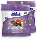 ZAND Inmunidad Pastillas para la Garganta de Saúco y Zinc 2-Pack - Suplemento de Apoyo Inmunológico, Sabor Natural, Sin Gluten, 50ct cada una - imagen 1