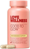 Love Wellness Good to Glow | Suplemento de colágeno con biotina, vitamina C, E, ashwagandha y zinc | Piel suave, radiante y clara | 60 cápsulas - imagen 1