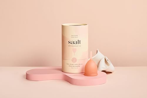 Copa Menstrual Saalt Soft – Copa Reutilizable para Período – Protección Cómoda y Sin Filtraciones hasta 12 Horas – Libre de BPA y Látex – Incluye - imagen 8