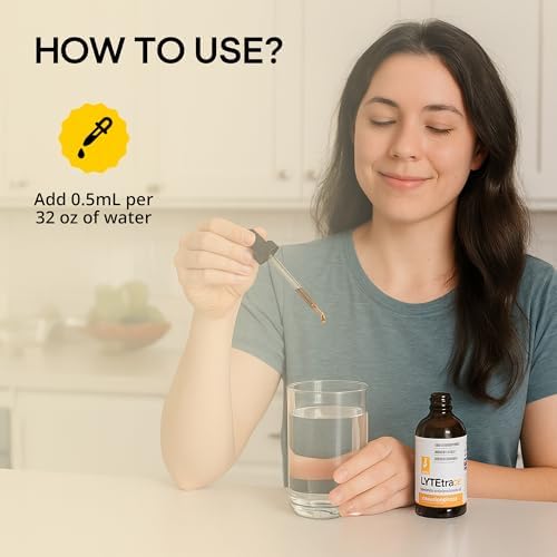 LyteLine Gotas de Minerales Traza 100ml - 200 Porciones de Concentrado Natural de Minerales Traza Bajo en Sodio, No-GMO, Vegano, Kosher y Amigable - imagen 6