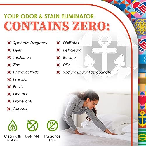Eliminador de Olores y Manchas Multiusos Truly Free, Eliminador de Olores para Mascotas, Desmanchador para Alfombras, Sofás y Más, Incluye 1 Botella - imagen 8