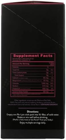 Mezcla de Bebida Electrolítica RELYTE Re-Lyte Sabor Berries, 15 Porciones, 3.44 oz - imagen 6