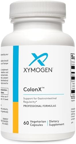 XYMOGEN ColonX - Soporte para el Tracto Gastrointestinal y Regularidad Intestinal - Citrato de Magnesio, Aloe de Cabo y Triphala - Vegetariano - 60 - imagen 1
