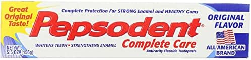 Pasta de Dientes Pepsodent Complete Care Sabor Original 5.5 oz (Paquete de 3) - imagen 3