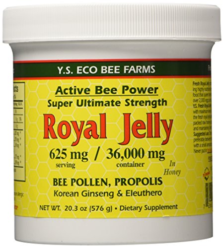 Mezcla de Jalea Real, Polen de Abeja, Propóleos, Ginseng y Miel de YS Eco Bee Farms, 20.3 oz - imagen 1