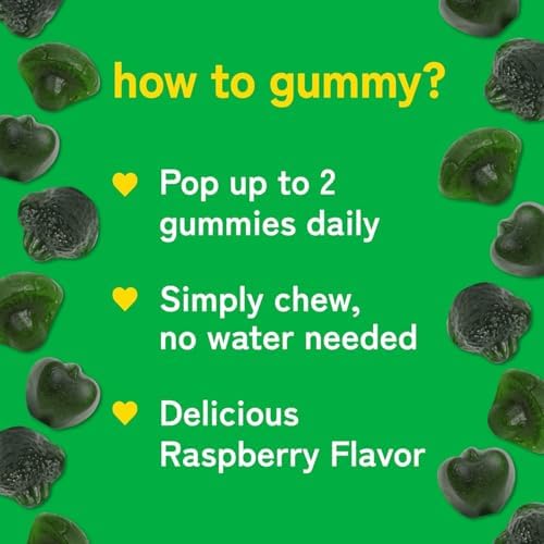 Gomitas Super Greens de Kwala Nutrition - con Moringa, Espirulina y Clorela - Hechas en EE. UU. - 60 gomitas - Suministro para 30 días - imagen 5