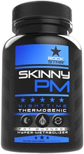 Rockstar Skinny PM - Pastillas para Quemar Grasa Nocturnas - Suplemento Termogénico para Pérdida de Peso 60ct - imagen 1