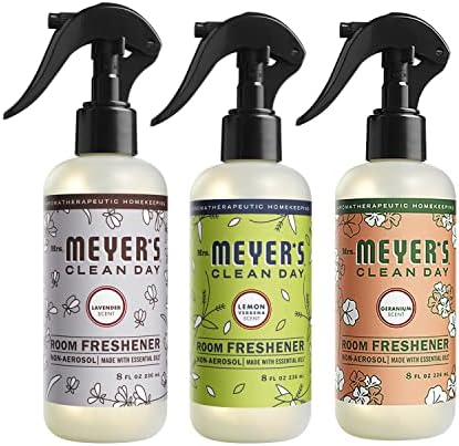 Ambientador MRS. MEYER'S CLEAN DAY - 3 piezas: 1 Limón Verbena, 1 Geranio y 1 Lavanda - imagen 1