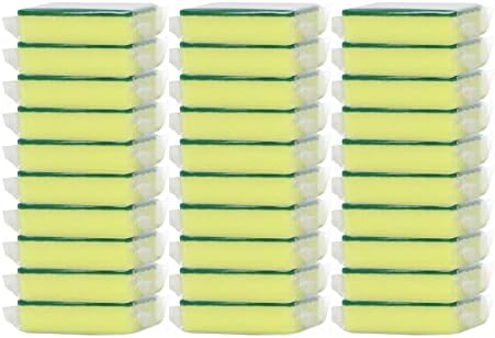 Paquete de 30 Esponjas Sadocom Envuelto Individualmente, No Rayan, para Limpieza del Hogar, Platos, Cocina, Apartamento, Auto, Bicicleta - imagen 7