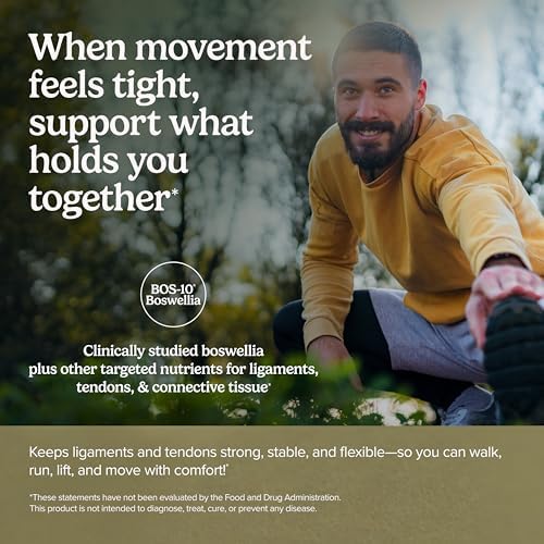 Terry Naturally Healthy Ligaments & Tendons - 60 Cápsulas Veganas - Suplemento para Soporte de Elasticidad y Fuerza, Promueve la Producción de - imagen 2