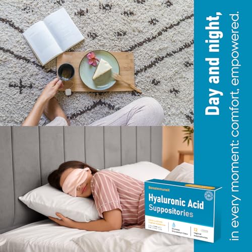 Suplementos Vaginales de Ácido Hialurónico 10 mg para Mujeres | Hidratante Vaginal para Sequedad, Picazón e Irritación | Cuidado Íntimo y Menopausia - imagen 4