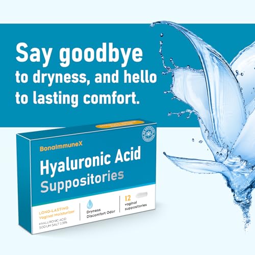 Suplementos Vaginales de Ácido Hialurónico 10 mg para Mujeres | Hidratante Vaginal para Sequedad, Picazón e Irritación | Cuidado Íntimo y Menopausia - imagen 5