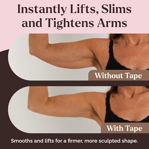 Cinta para Brazos Instant Lifts Skinnies - Patente y Hecha en EE. UU. - Cinta Elevadora para Brazos Flácidos - Invisible y Resistente al Sudor - 5 - imagen 2