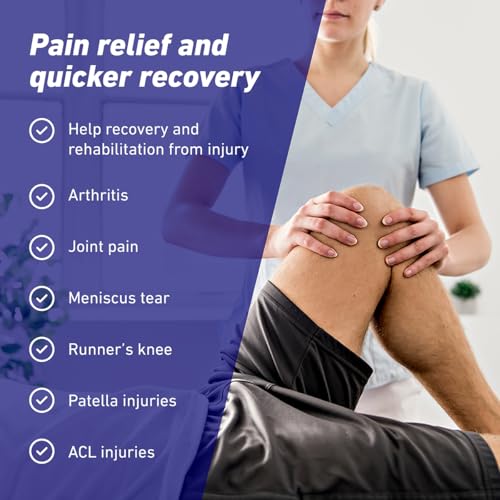 Soporte para Rodilla Neo-G, Abierto en la Rótula – Alivio de Dolor por Artritis, Lesiones de Menisco y Rodilla de Corredor – Compresión Ajustable - imagen 5