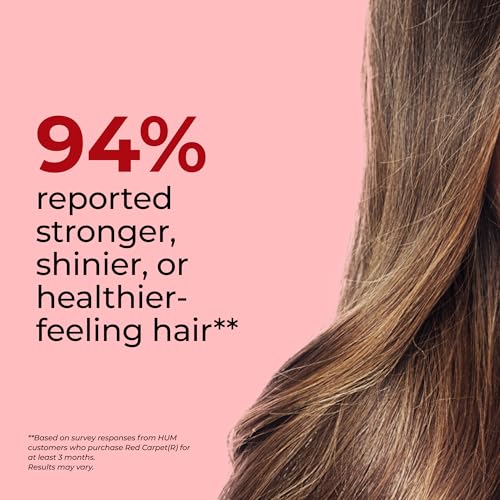 Vitaminas HUM Red Carpet para Piel y Cabello de Mujeres con Omega 3, Vitamina E y Aceite de Semilla de Grosella Negra, 60 Cápsulas - imagen 3