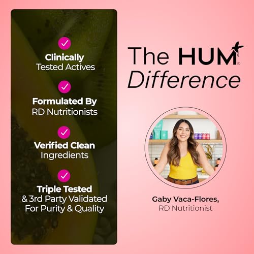 Vitaminas HUM Red Carpet para Piel y Cabello de Mujeres con Omega 3, Vitamina E y Aceite de Semilla de Grosella Negra, 60 Cápsulas - imagen 8