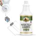 Limpiador de Campo de Drenaje para Sistemas Sépticos (32 oz) - Tratamiento Concentrado Profesional para Desatascar y Prevenir Respalos y - imagen 1