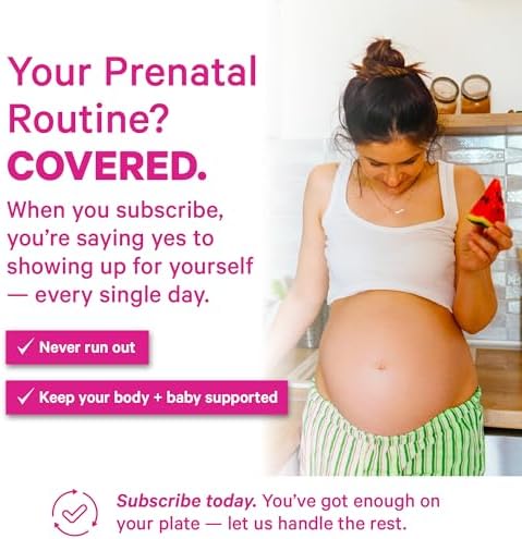 Gomitas de Hierro Prenatal Pink Stork para Mujeres - 20 mg con Vitamina C - Sabor Uva para Deficiencia, Energía y Formación de Sangre - 60 Gomitas - imagen 4