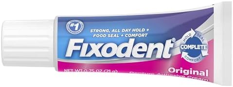 Crema Adhesiva para Dentaduras Fixodent Original 0.75 oz (Paquete de 12) - imagen 7