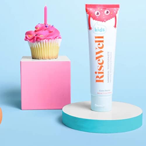 Pasta de Dientes Hydroxiapatita Risewell para Niños Sabor Pastel de Cumpleaños - imagen 3