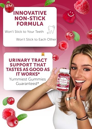 Gomitas de Arándano Lunakai para Mujeres 1500mg (Extracto 50:1) con D-Mannose 200mg - Suplemento Diario para la Salud del Tracto Urinario y Soporte - imagen 3