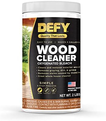 DEFY Limpiador en Polvo para Decks - Concentrado de 2 lb para Limpiar Decks, Cercas y Revestimientos - imagen 1