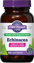 Suplemento Herbal Orgánico Echinacea de Oregon's Wild Harvest, 90 Cápsulas - imagen 1
