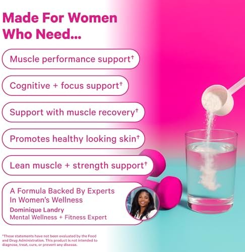 Creatina Monohidratada Pink Stork para Mujeres | Polvo Micronizado Sin Sabor | 5 g | Apoya la Salud Muscular, Energía y Función Cognitiva | 30 - imagen 3