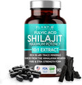 Cápsulas de Shilajit Natural del Himalaya - Extracto 10:1 Máxima Potencia | Ácido Fulvico + 85 Minerales Traza | Energía, Inmunidad y Función - imagen 1